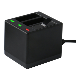 KAMPHO Nouveaux chargeurs 3 canaux pour <span class=keywords><strong>GoPro</strong></span> <span class=keywords><strong>Hero</strong></span> <span class=keywords><strong>5</strong></span> 6 7 Action Camera Accessoires AHDBT-501 Batteries Chargement Hub - Product Image 3