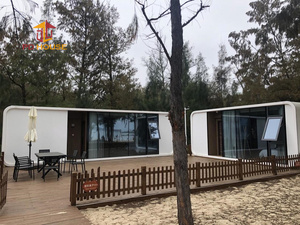 Nuova Casa <span class=keywords><strong>Vacanze</strong></span> Prefabbricata Apple Cabin, Casa Container in Acciaio Portatile di Alta Qualità, Espandibile, Negozio, Appartamento, Mini Casa - Product Image 4