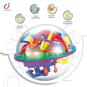 Chengji Magical Intellect <strong>Ball</strong> Children Early Educational 138 Steps Labyrinth Rolling Game 3d Magic <strong>Maze</strong> <strong>Ball</strong> - Product Image 2