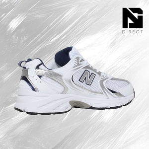 New Balance 530 'white Natural Indigo' Chaussures de course décontractées pour hommes, baskets en maille respirante - Product Image 3
