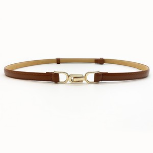 Ceinture fine (moins de 2 cm) en alliage vintage avec boucle, décorative mate, imprimée par transfert thermique, longueur 98 cm, pour chemise habillée, marque <span class=keywords><strong>SONGQI</strong></span> - Product Image 1