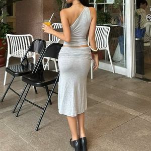 Conjunto Casual Personalizado de Alta Calidad de 2 Piezas para Mujer, Conjunto de Falda para Mujer, Ropa para Mujer - Product Image 2