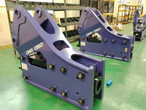 Martelo Hidráulico Tipo Lateral Quebra-Rochas Perfurador de Rocha Máquinas de Construção para Escavadoras de 3-50 Toneladas Garantia de 1 Ano - Product Image 3