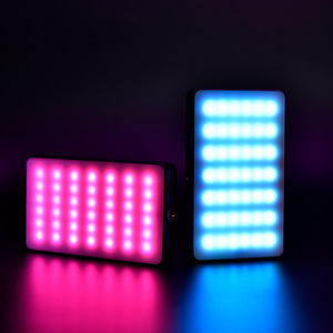 ไฟกล้องมินิ LED 49 ดวง RGB ปรับได้ สำหรับถ่ายภาพและวิดีโอ พกพาสะดวก - Product Image 2