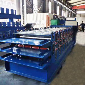 Buy Corrugated Roll Forming Machinery IBR Metal Good Quality Roofing <b>Sheet</b> Price Color Steel <b>Tile</b> Press Roll Forming Machine - Product Image 5