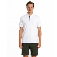 Camisetas Polo de Golf Personalizadas para Hombre, Nuevo Diseño, Cuello Mandarín, Logotipo Bordado en Silicona, Deportivas, Transpirables, Corte Ajustado