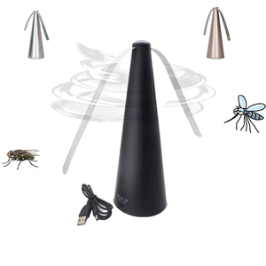 Matamoscas Electrónico para Fiestas al Aire Libre, Atrapamoscas Automático, Ventilador Repelente de Mosquitos - Product Image 1