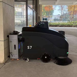 Self Charging Commercial Outdoor Sweeping Robot Intelligent Route Planning <b>Maximize</b> Outdoor Cleaning Efficiency - Product Image 2