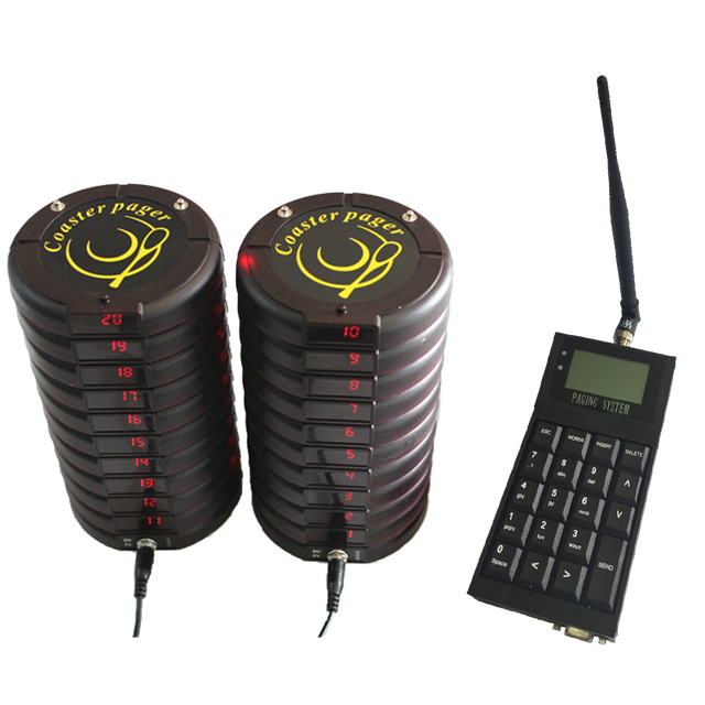 Long Distance Wireless Restaurant Pager Waiter Calling System