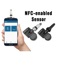 Sistema de supervisión de presión de neumáticos de coche, sensor programable tpms, programa por teléfono móvil