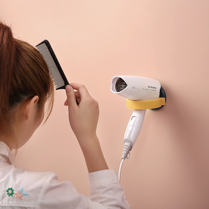 Wholesale hair dryer rack bathroom shelf toilet hair dryer storage rack