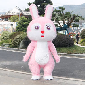 Haute qualité vente chaude <span class=keywords><strong>lapin</strong></span> animation Cosplay adultes hommes et femmes gonflable animal costume gonflable <span class=keywords><strong>lapin</strong></span> mascotte costume - Product Image 6