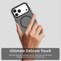 Coque de téléphone portable magnétique givrée de haute qualité pour iPhone 17 Pro Max 16E 14 15 Plus 13 12 Pro 17 Air, étui rigide mat