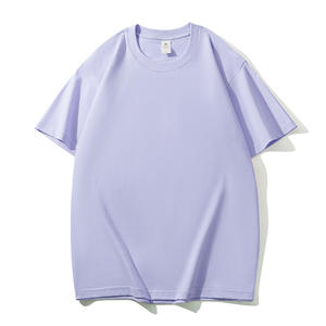 <span class=keywords><strong>T</strong></span>-shirt unisexe en coton pur 230g, anti-transpiration, à épaules droites, col rond, couleur unie, é<span class=keywords><strong>t</strong></span>é - Product Image 5