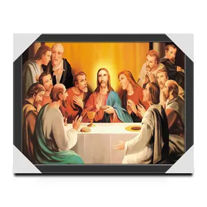 30x40cm Jesus Christus 3D Lentikular Druck Poster von Virgin Mary Flip 3D Bild für Dekoration Wand kunst