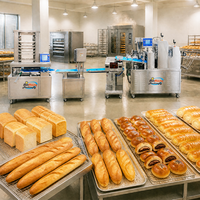 Máquina para Hacer Pan Francés, Línea de Producción de Pan Automática de Alta Velocidad para Panadería
