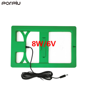 PORPIU Mini 8W Panneau <span class=keywords><strong>Solaire</strong></span> Haute Qualité USB Charge Mobile Charge pour Android & <span class=keywords><strong>iPhone</strong></span> 6V Régulateur avec Technologie MPPT - Product Image 6