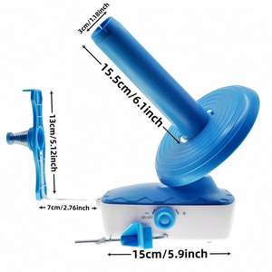 Grand bobinier rapide électrique de boule de ficelle de fibre de fil complètement automatique actionné - Product Image 2