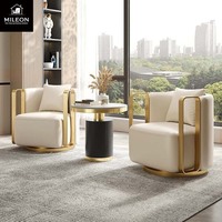 Canapé individuel de designer italien, style minimaliste moderne, fauteuil pivotant pour balcon, salon, maison, fauteuil pouf
