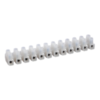 BELEKS Bloc de bornes femelles 12 pôles, pas de 10 mm, capacité 450 V 6 A, boîtier 94V-2, fixation par vis, matériau PA66, enfichable