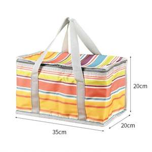 Sac de pique-nique isotherme grande capacité et boîte à lunch de camping tendance avec poignées robustes - Product Image 5