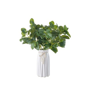Plante artificielle CallaFloral en menthe verte en PVC, décoration intérieure artisanale pour la maison et les mariages - Product Image 5