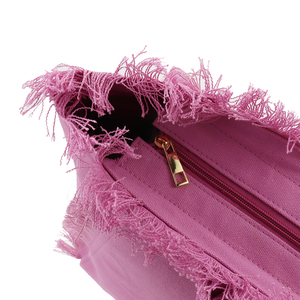 Quần Jean Nhiều Màu Tùy Chỉnh Bán Sỉ Mùa Xuân Hè Thiết Kế Mới Vải Bố Cotton Vải Bố Demin Túi <span class=keywords><strong>Tote</strong></span> Đi Biển Nữ - Product Image 4