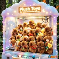 Peluche Capybara Tendance Actuelle, Douce, 4 et 8 pouces, Jouet en Peluche, Vente en Gros, Poupée pour Machine à Pinces (Jeu d'Arcade)