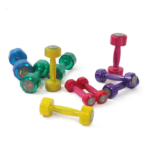 Set di Manubri Kylinfit <span class=keywords><strong>da</strong></span> 10 <span class=keywords><strong>kg</strong></span> in PU Rivestiti in Gomma Riempiti d'Acqua per <span class=keywords><strong>Palestra</strong></span> - Product Image 1