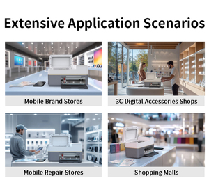 Machine de découpe mobile intelligente pour la peau du dos et l'application de films hydrogel avec recherche vocale - Product Image 6