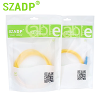 Kabel Patch Fiber Optik SC LC Kelas Telekomunikasi SM/MM UPC APC 1m 2m 3m 5m PVC/LSZH Dukungan Kustom Langsung dari Pabrik