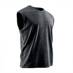 Débardeurs de sport personnalisés avec logo pour hommes, respirants, grandes tailles, vêtements de musculation, veste de sport - Product Image 1