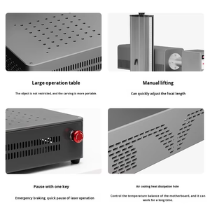 Machine d'impression de codage de date d'expiration au laser UV entièrement automatique portable Haitop pour code QR et numéro de lot avec garantie d'un an - Product Image 6