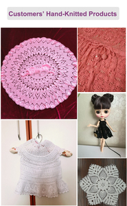 Offre Spéciale 50g balle Main Tricot Au Crochet Dentelle Mercerisé Dentelle 100% coton Fil Pour bricolage ARTISANAT - Product Image 5