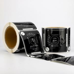 Empaquetado para Preparación de Comidas con Etiquetas Impresas Personalizadas, Adhesivo Cuadrado de Vinilo Impermeable con Logotipo para Bolsas y Cajas de Comida Gourmet - Product Image 5