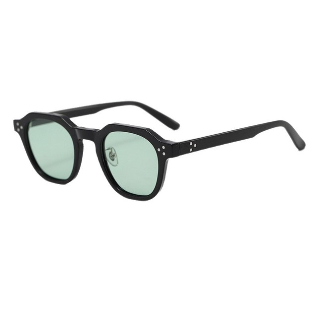 TR90 Small Frame Retro Polygon Internet Celebrities Street Photography Sunglasses with TAC LensUnisex Polarized Sunglasses