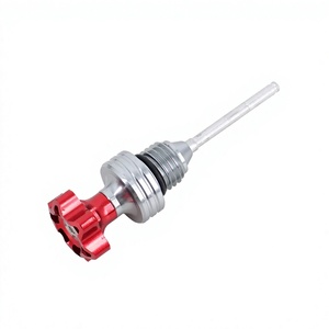 Varilla medidora de aceite de aluminio para motor de motocicleta, 20 mm, repuesto para GY6 <span class=keywords><strong>110cc</strong></span> 125cc ATV - Product Image 1