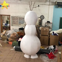 Funtoys Bonhomme de neige personnalisé Olaf Cartoon Mascotte Costume Halloween Traje Cosplay Mascotte pour adulte