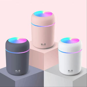 Portable personnalisé Mini 300ml lumière LED tasse <span class=keywords><strong>humidificateur</strong></span> humide arôme diffuseur d'huile essentielle pour voiture <span class=keywords><strong>Air</strong></span> 300ML capacité humidificateurs - Product Image 2