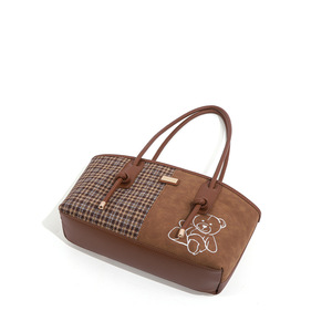 Bolso Tote de Cuero PU de Gran Capacidad para Mujer con Cierre de Cremallera, Forro de Poliéster, Bolso Principal para Damas, Disponible en Varios Tamaños - Product Image 2