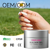Gel UV Constructeur HEMA TPO-Free en Gros pour Salons de Manucure, OEM ODM 50g, Gel Dur HEMA-Free pour Extension d'Ongles Longue Durée