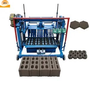 Automatic south africa chain hoist brick making machine production line cement concrete block making machine in morocco price