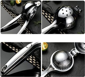 Hướng dẫn sử dụng citrus Báo Chí kim loại Lemon Orange ép trái cây vắt chanh Chanh Chanh Vắt kim loại Máy ép trái cây - Product Image 4