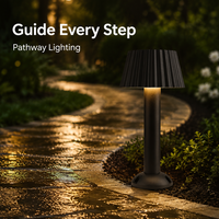 Lampe LED d'extérieur OEM ODM pour pelouse, éclairage architectural paysager, boîtier en aluminium, excellente dissipation thermique pour clôture et entrée
