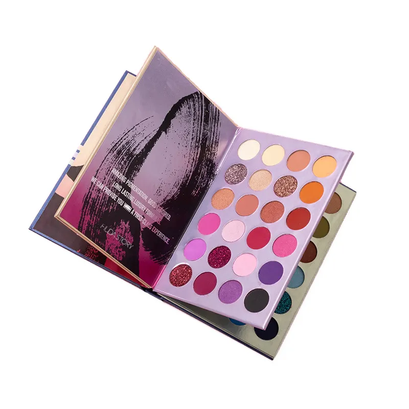 3 Layers 72 Colors High Pigment Eye Shadow Pallet Book Eyeshadow Palette Sombras Maquillaje