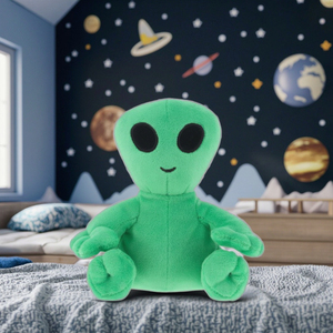 2024 Fábrica al por mayor Aliens personalizados Juguetes de animales de peluche Diseño personalizado - Product Image 3