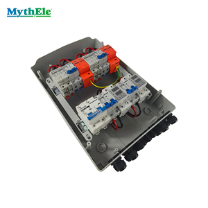 กล่องรวมสายไฟโซลาร์ MythEle <span class=keywords><strong>2</strong></span> เข้า <span class=keywords><strong>2</strong></span> ออก IP65 AC DC พร้อม SPD MCB สำหรับระบบ PV ราคาถูก คุณภาพสูง ของแท้ใหม่ - Product Image 3