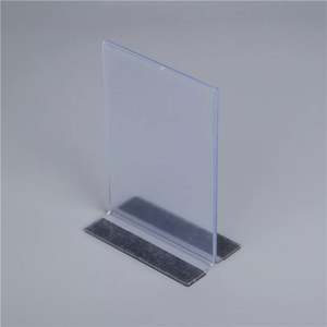 Exhibidor de PVC Magnético Ecológico, Libre de BPA, de Grado Alimenticio, con Capacidad de 40L, para Supermercados, Porta Letreros, Portafotos - Product Image 2