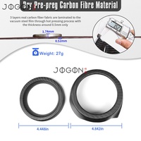 Cache de cadre d'admission d'air latéral pour Toyota GR Yaris GXPA16 2025+ en fibre de carbone véritable, garniture de ventilation AC, accessoires intérieurs, 2 pièces