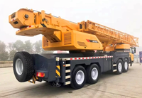 Grue à flèche télescopique entièrement hydraulique de 80 tonnes et 65,7 m XCT80 QY80K5D équipée de stabilisateurs de type H - Vente chaude